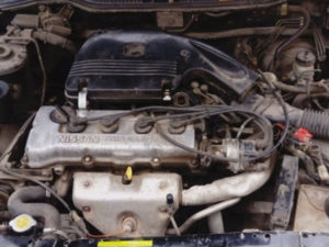 Nissan GA14DS carbureted engine