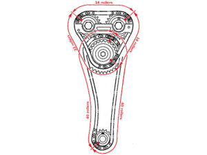 Nissan GA16DE timing chian: