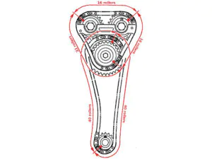 Nissan GA16DE timing chian: