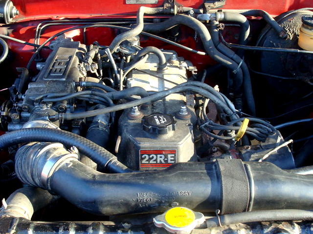 1987 toyota pickup 22r horsepower